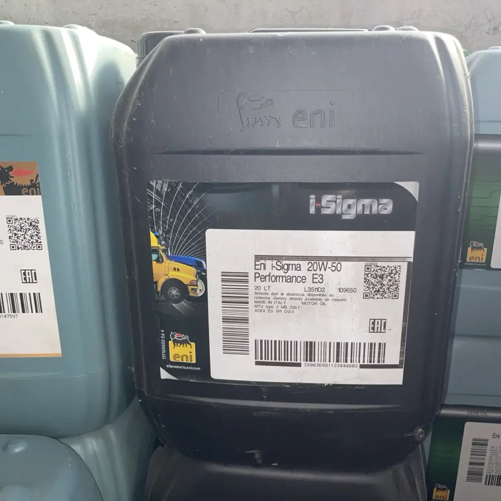 Ulei camion 20w50 eni i sigma performance e3