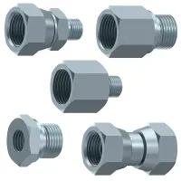 Adaptoare drepte hidraulice
