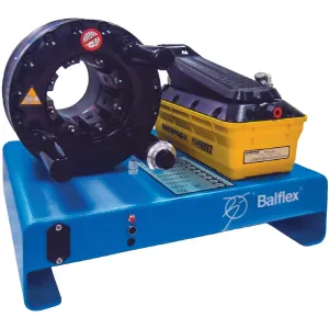 Presa sertizat furtunuri hidraulice Balflex P20, cu pompa de aer Enerpac, 1.1/2 tol