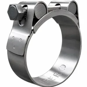 Colier furtun GBS, cu bolt, W1 otel zincat