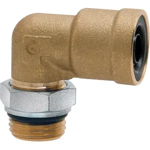 Cupla rapida furtun aer, cot, filet exterior Metric, PL bronz