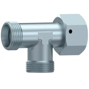 Teu hidraulic TN421, Metric 24°, capete exterioare, lateral orientabil