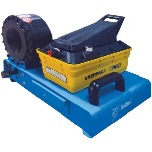 Presa sertizat furtunuri hidraulice Balflex P16, cu pompa de aer Enerpac, 1 tol