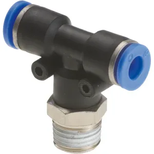 Cupla rapida furtun aer, teu, filet exterior Gaz pe mijloc, PT plastic