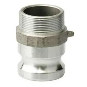 Cupla camlock tip F, tata cu filet exterior, aluminiu
