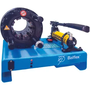 Presa sertizat furtunuri hidraulice Balflex P20, cu pompa manuala Enerpac, 1.1/2 tol