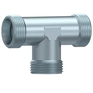 Teu hidraulic TN100, Metric 24°, filet exterior