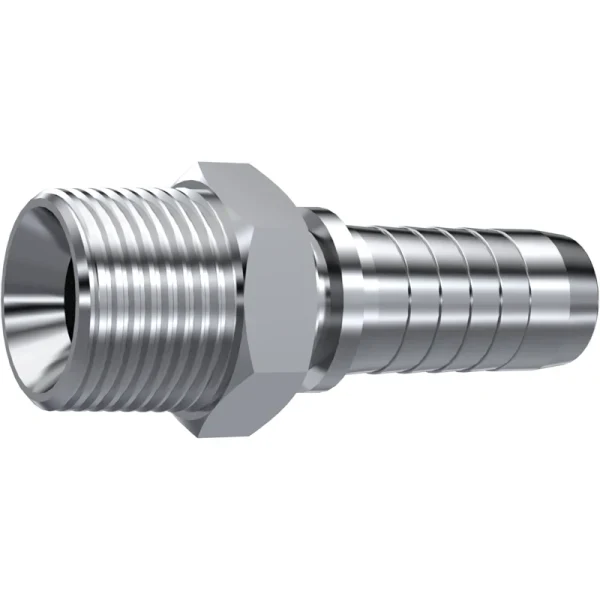 Armatura inox AGN, NPT Conic exterior