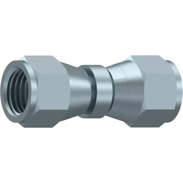 Adaptor hidraulic drept, JIC 37°, olandez – olandez