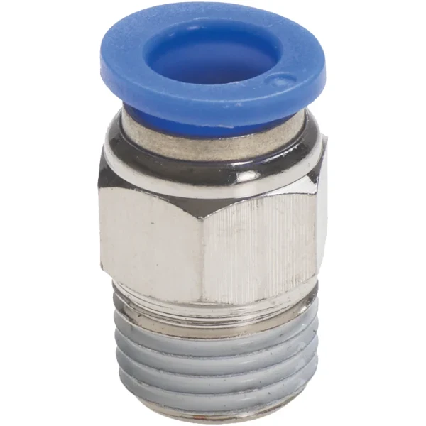 Cupla rapida furtun aer, dreapta, filet exterior Metric, PC plastic