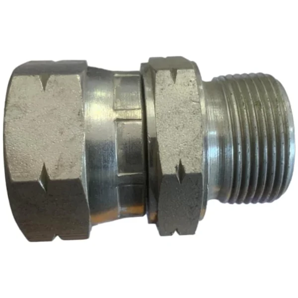 Adaptor hidraulic drept, Metric, exterior – olandez
