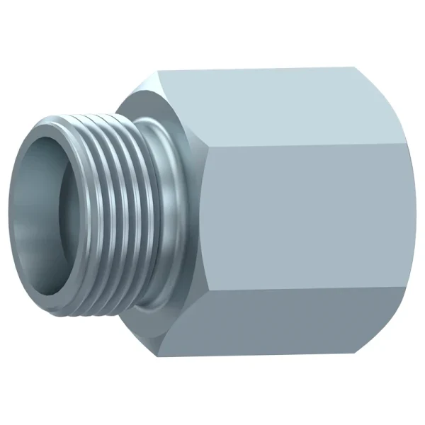 Adaptor hidraulic drept TN147, Metric 24° 10L 16x1.5 exterior – Gaz 1/2 tol interior