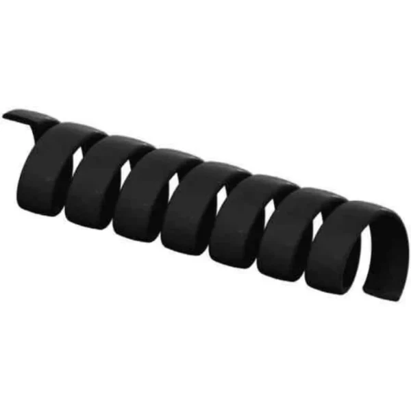 Protectie HDPE/PVC furtun hidraulic/industrial, neagra, spiralata