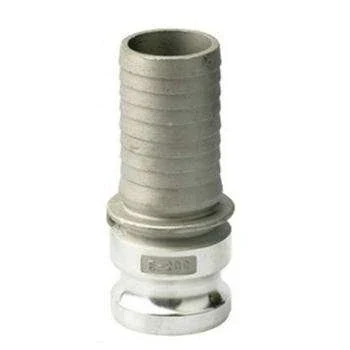 Cupla camlock tip E, tata cu stut furtun, aluminiu