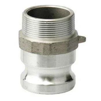 Cupla camlock tip F, tata cu filet exterior, aluminiu