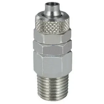 Cupla rapida furtun aer, dreapta rotativ, filet exterior Gaz, alama