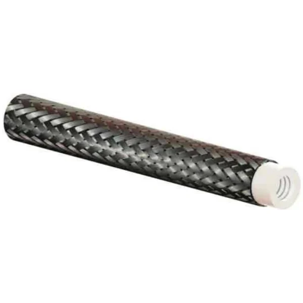 Furtun PTFE gofrat, teflon, impletitura sarma inox