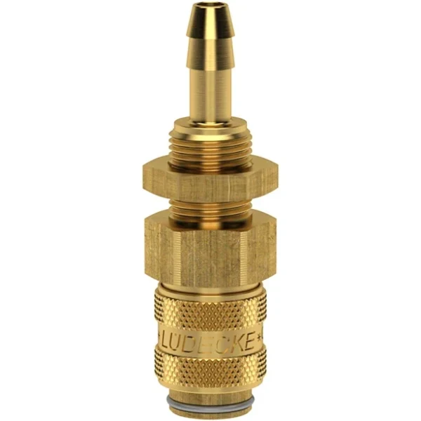 Cupla rapida aer, Mama ESM TSV 9 mm, stut furtun, filet exterior Gaz