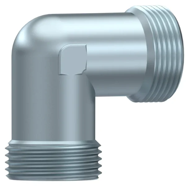 Cot hidraulic 90° TN99, Metric 24° exterior – exterior