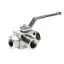 Robinet hidraulic 3 cai, 3/4 tol, 500 bar, Holmbury