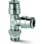 Cupla rapida furtun aer 10 mm, teu, filet exterior Gaz 1/4 tol pe lateral, PT metal