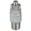 Cupla rapida furtun aer 8x6 mm, dreapta rotativ, filet exterior Gaz 1/4 tol, alama
