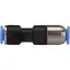 Cupla rapida furtun aer 10 mm, dreapta, PUC plastic cu supapa